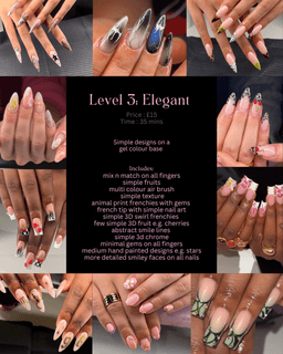 Nail art level: 3