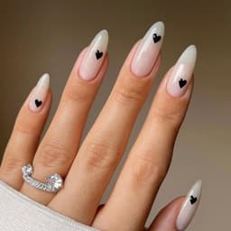 Apres Gel-X Extension with intricate nail art