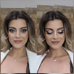 Glam Hair and Makeup