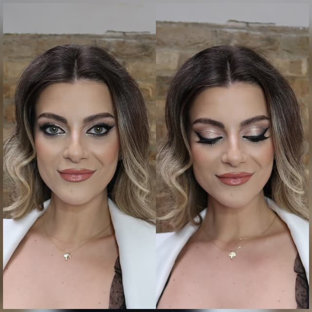 Glam Hair and Makeup