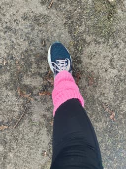 Maybe an 80s throw but keep you ankles toasty!