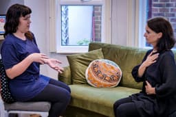 Holistic massage therapy consultation in Hastings – personalised treatment planning at In Tune Massage Therapy.